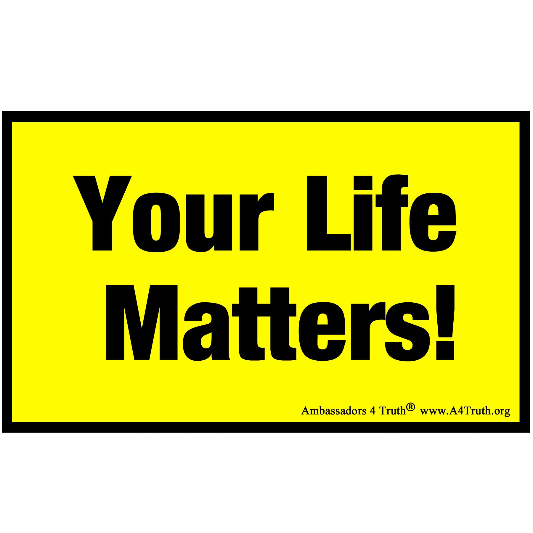 Your Life Matters_Front Your Life Matters_Front