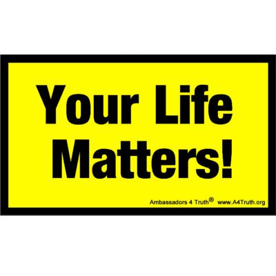 Your Life Matters_Front_Business Card Size