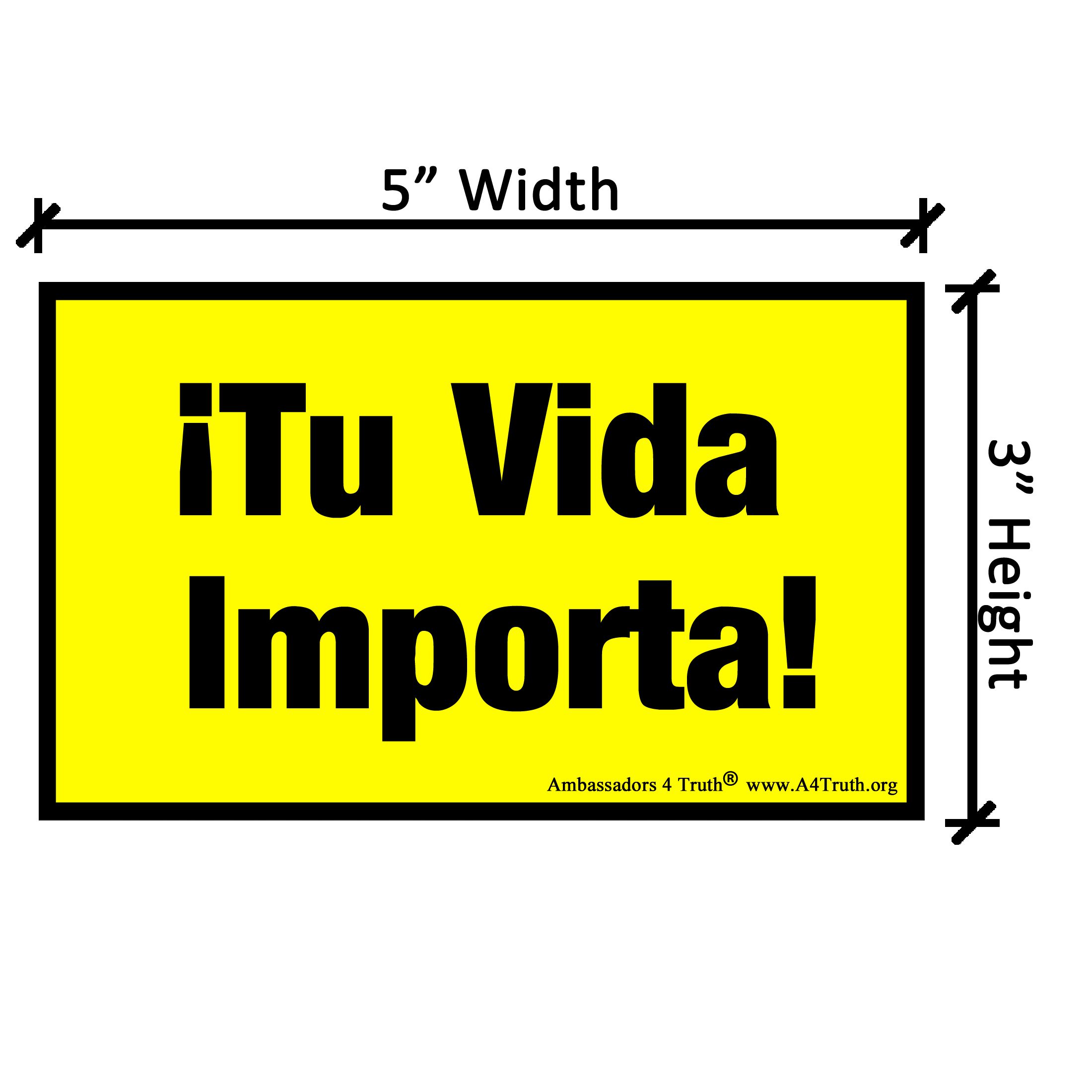 012sp_Your Life Matters_Spanish_Dimensions 012sp_Your Life Matters_Spanish_Dimensions