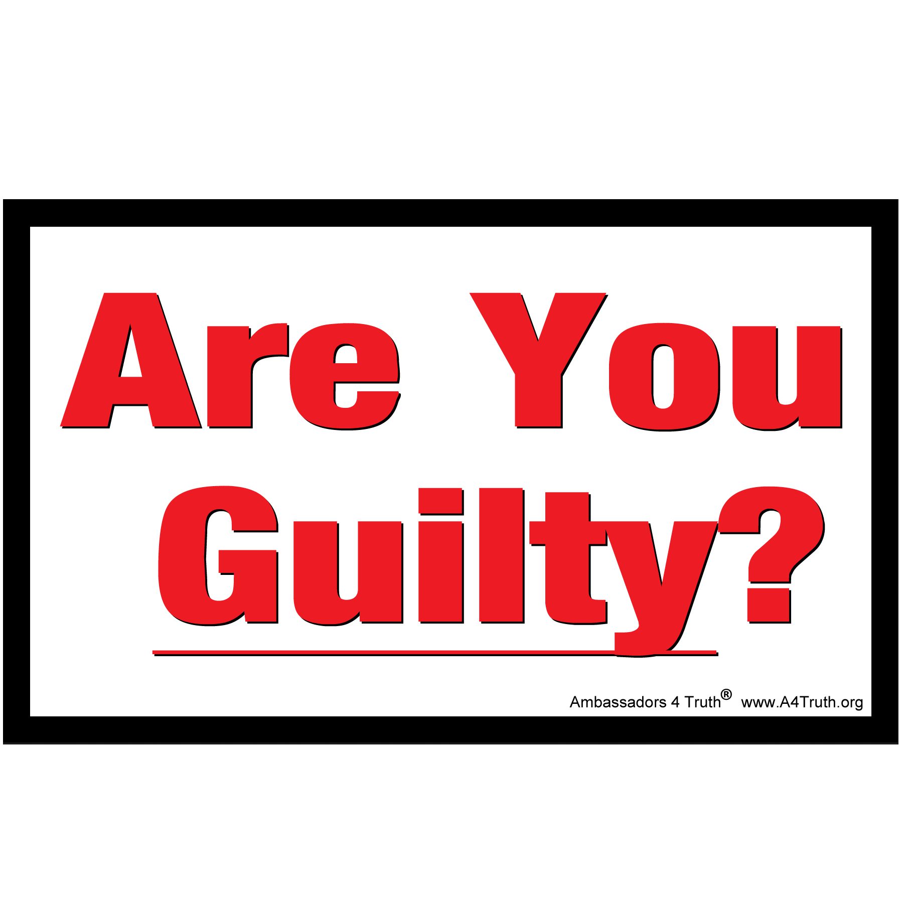 Are You Guilty_Front Are You Guilty_Front