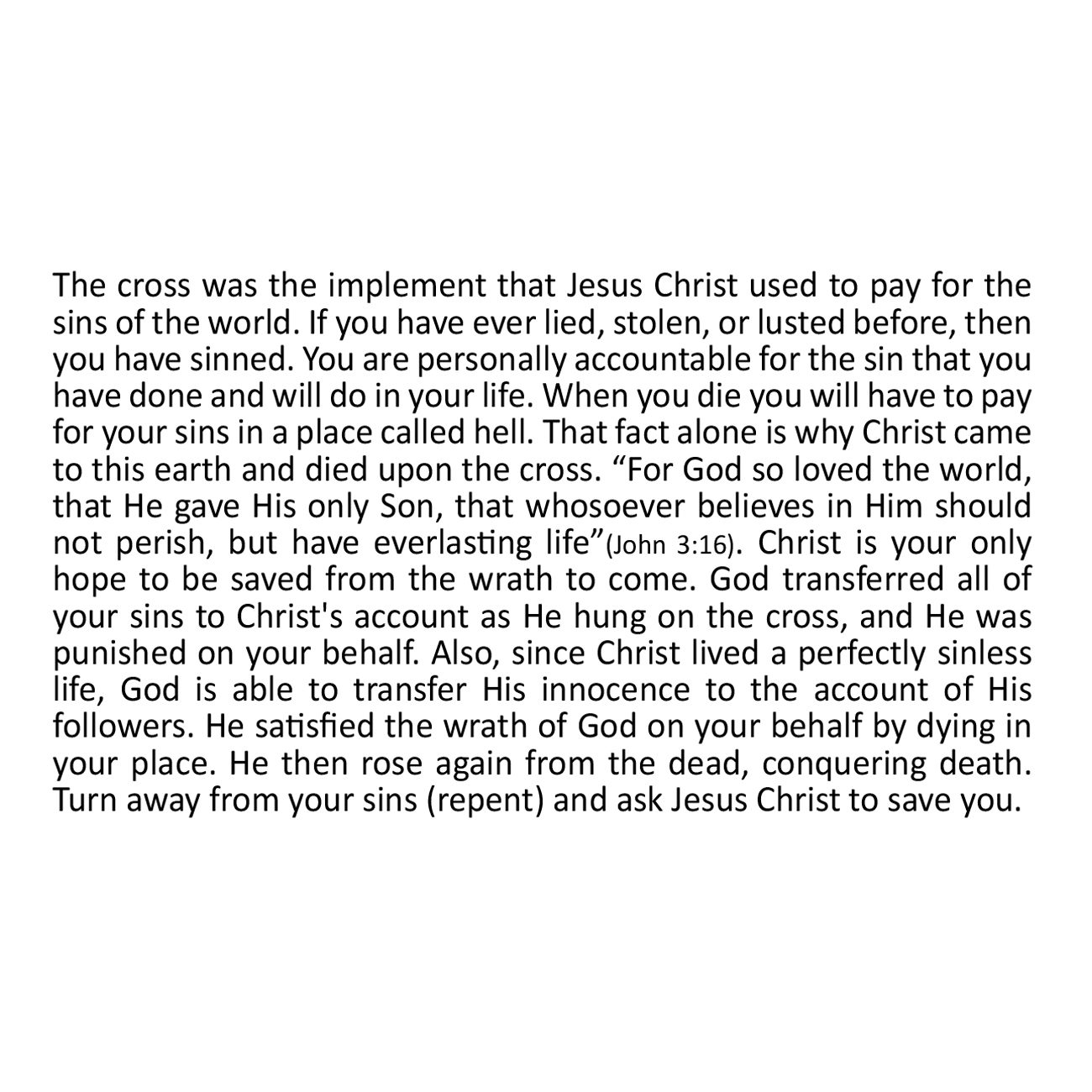 Cross Tract_Back Cross Tract_Back