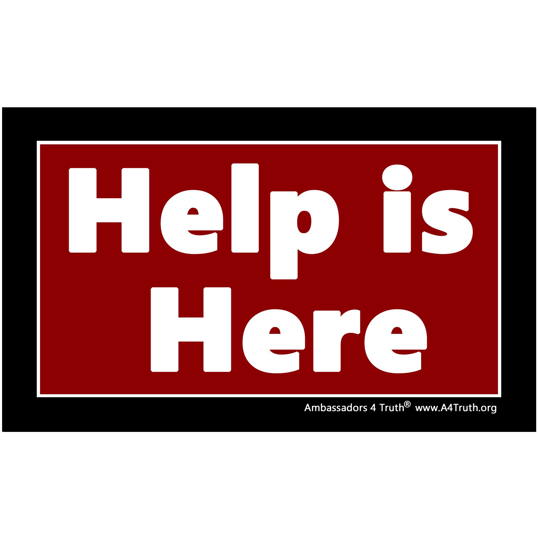 Help is Here_Front Help is Here_Front