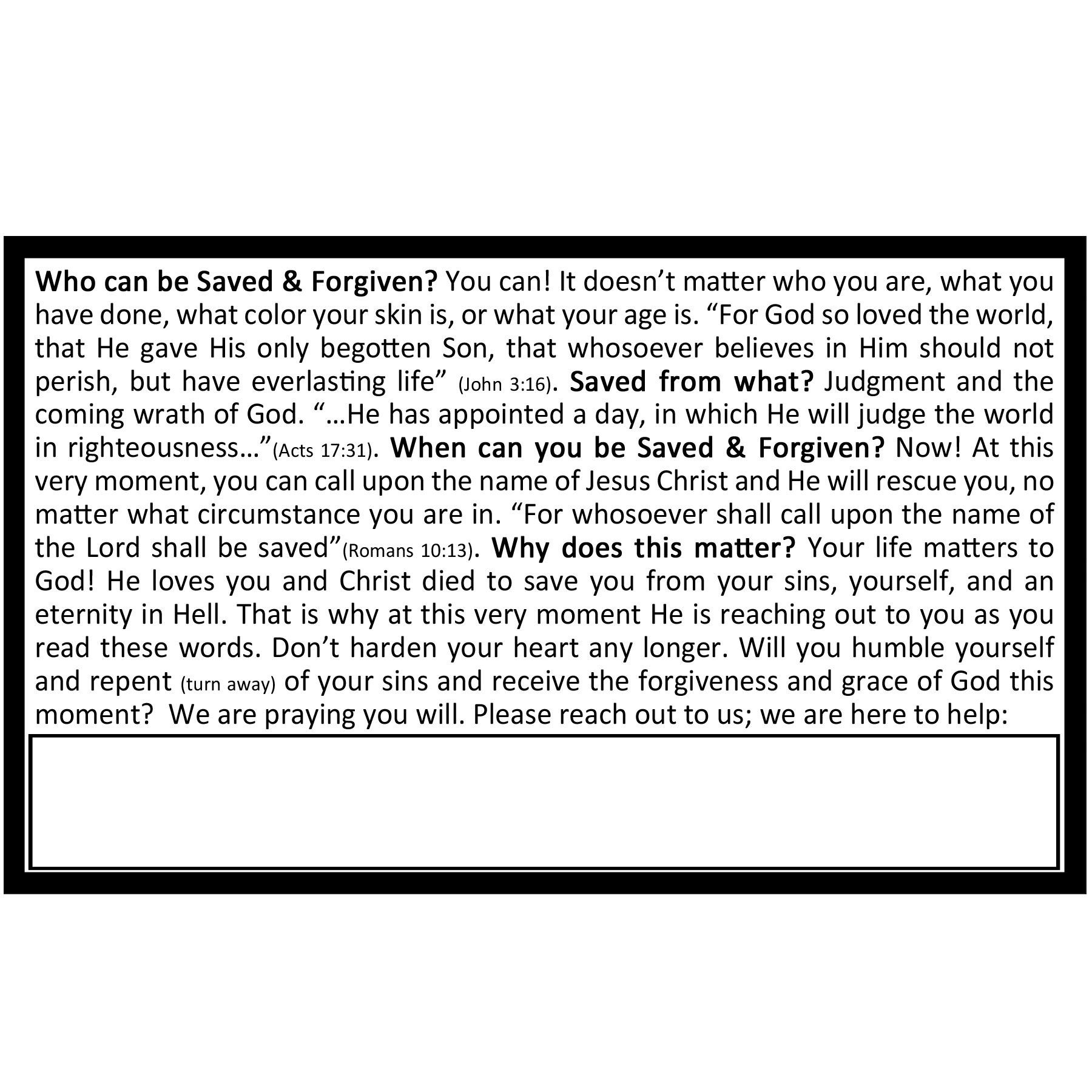 You can be Saved and Forgiven_Back You can be Saved and Forgiven_Back