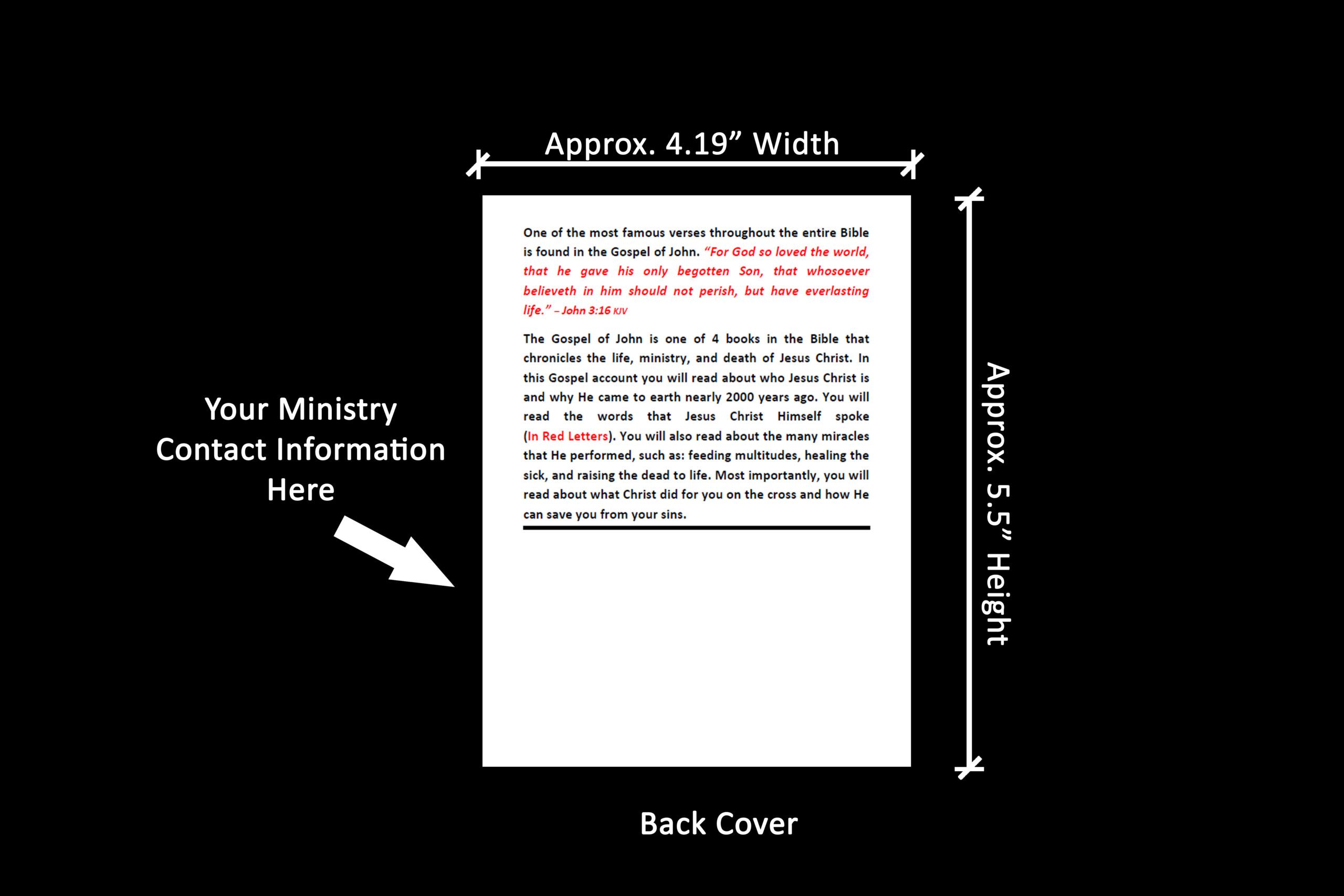 Gospel of John_Back Cover